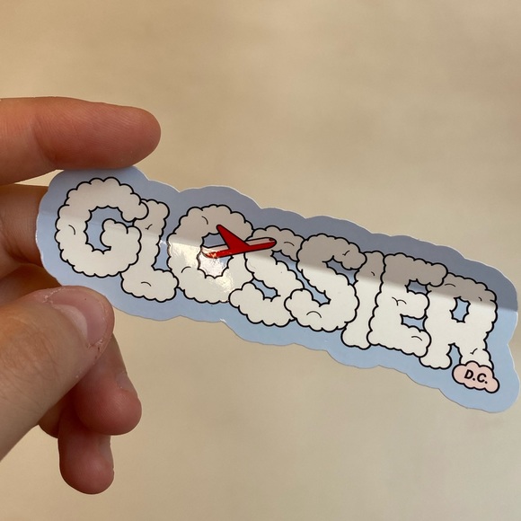 GLOSSIER DC STICKER - Picture 1 of 1